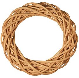 Rayher Bastelkranz natur aus Weiden geschält Ø 25,0 cm, 1 St.