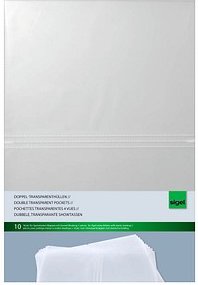 Thumbnail - SIGEL Sichthüllen Speisekarten DIN A4 transparent glänzend 70 µm, 10 St.