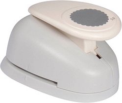 Rayher Motivlocher Kreis mit Zierrand, 1 St.