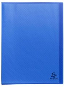 Exacompta Opak Sichtbuch DIN A4, 30 Hüllen hellblau, 1 St.