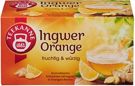 TEEKANNE Ingwer Orange Tee 18 Portionen