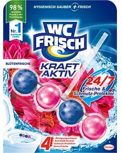 WC FRISCH KRAFT AKTIV WC-Duftspüler Blütenfrische, 50,0 g
