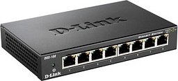 D-Link DGS-108 Switch 8-fach