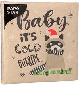 PAPSTAR Servietten It´s cold outside 20 St.