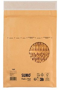 MAILmedia Polstertaschen SUMO® 1513 braun für DIN B6+, 100 St.