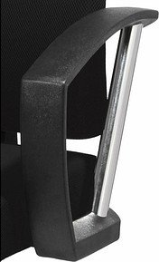 2 Printus A1 (OPA) CHR Armlehnen schwarz für Unni Med Deluxe