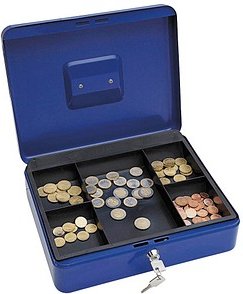 WEDO Geldkassette 145403X Größe 4 blau