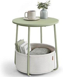 VASAGLE Beistelltisch grün 45,0 x 45,0 x 50,0 cm