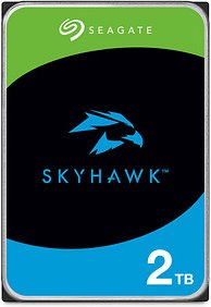 Thumbnail - Seagate Skyhawk (CMR, 256 MB Cache) 2 TB interne HDD-Festplatte