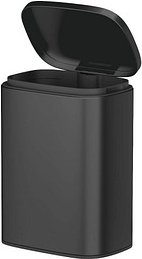 Thumbnail - WENKO Sare Kosmetikeimer Wandmontage 5,0 l schwarz, matt, 1 St.