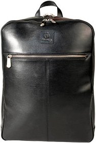 Exacompta Laptop-Rucksack Exactive Leder schwarz