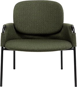 meet powered by PAPERFLOW Sessel CLOTH grün schwarz Stoff 70,0 x 65,0 x 69,0 cm, 1 St.