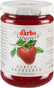 d’arbo Erdbeere Konfitüre, 450,0 g