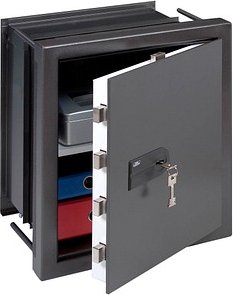 Thumbnail - BURG WÄCHTER Wandtresor WT 616 K Sicherheitsstufe 0 nach EN 1143-1 anthrazit 43,4 x 23,3 - 35,1 x 53,2 cm