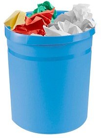 HAN Grip Papierkorb 18,0 l hellblau, 1 St.