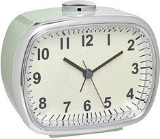 TFA® Wecker 60.1032.04 weiß grün Kunststoff 11,0 x 9,2 cm