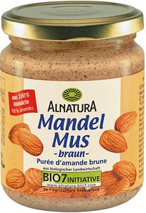 ALNATURA Mandel Bio-Nussmus, 250,0 g