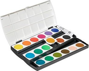 Geha F250/24 Wasserfarbkasten 24 Farben