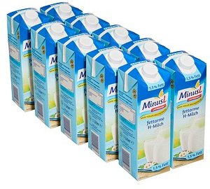 MinusL® fettarme H-Milch laktosefreie Milch 1,5 % 10x 1,0 l