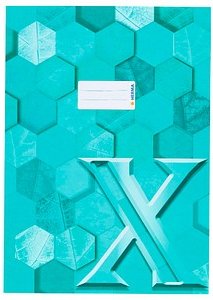 HERMA Heftumschlag X türkis Papier DIN A4