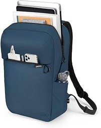 DICOTA Laptop-Rucksack COMMUTER Kunstfaser nayy 16,0 l bis 40,6 cm (16 Zoll)