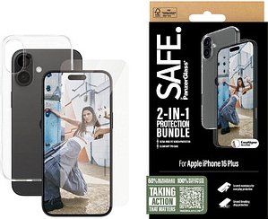 SAFE. by PanzerGlass™ 2-in-1 Schutz-Set für Apple iPhone 16 Plus