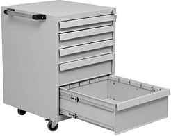 Thumbnail - Gürkan Werkstattwagen grau 5 Schubladen