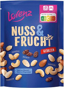Lorenz Studentenfutter Nuss & Frucht gesalzen 125,0 g