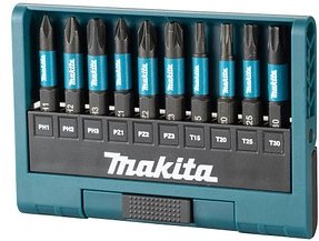 makita Bit-Set E-12011, 10-teilig