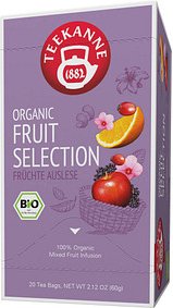 TEEKANNE ORGANIC. FRUIT SELECTION Bio-Tee 20 Portionen