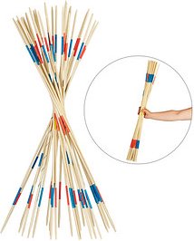 relaxdays Riesenmikado Geschicklichkeitsspiel