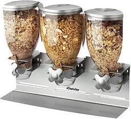 Bartscher Müslispender silber 3 x 3,5 l