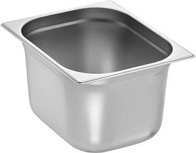 Bartscher GN-Behälter Top Line 1/2 silber 12,5 l, 1 St.