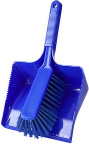 haug® bürsten Kehrgarnitur blau Kunststoff 35,0 cm breit