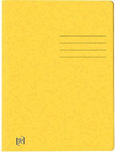 OXFORD Schnellhefter TOP FILE+ Karton gelb DIN A4, 1 St.
