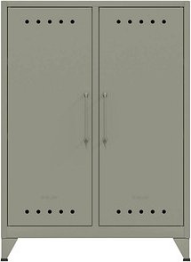 Thumbnail - BISLEY Sideboard Fern Middle, FERMID645 lichtgrau 80,0 x 40,0 x 110,0 cm, 1 St.