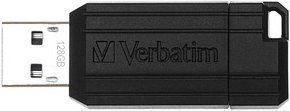 verbatim USB-Stick PinStripe schwarz 128 GB