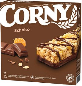 CORNY Schoko Müsliriegel 6 Riegel