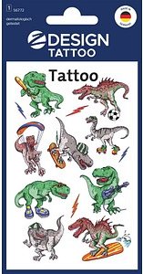 Thumbnail - AVERY Zweckform Klebetattoo Dino, 9 Etiketten