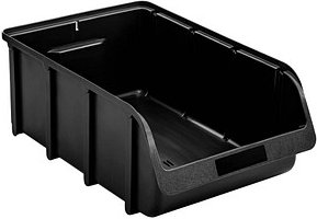 hünersdorff Sichtlagerkasten 19,27 l schwarz