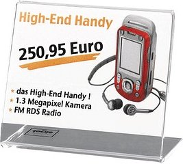 Thumbnail - SIGEL Tischaufsteller DIN A8 quer einseitig, 10 St.