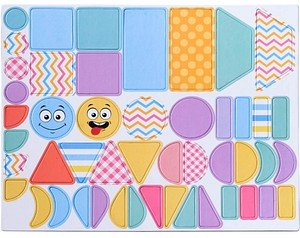 ALLboards Magnete farbsortiert, Kunststoff, 48 St.