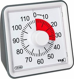 TFA® Timer Visual silber