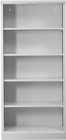 Gürkan Aktenregal verkehrsweiß 92,0 x 42,0 x 195,0 cm, 1 St.