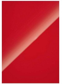 Fellowes Rückwände für Bindemappen Chromolux rot/weiß, DIN A4 250 g/qm, 100 St.
