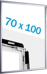 SPRINTIS Klapprahmen silber 70,0 x 100,0 cm, 1 St.