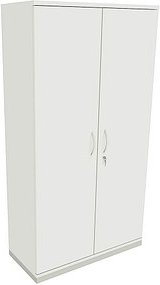 Thumbnail - fm Aktenschrank Sidney, 4260429763511 weiß 4 Fachböden 100,0 x 44,2 x 186,9 cm