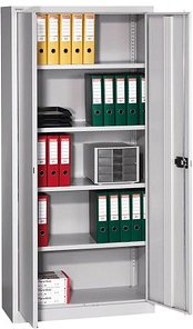 Thumbnail - BISLEY Metallschrank Universal E782A0445645 lichtgrau 91,4 x 40,0 x 195,0 cm, aufgebaut, 1 St.