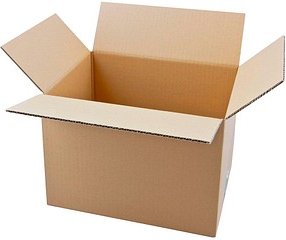 Nestler Wellpapp-Faltkartons 1-wellig braun 31,5 x 22,5 x 23,7 cm Außenmaß, 20 St.