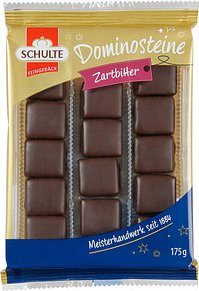 SCHULTE FEINGEBÄCK Dominosteine Zartbitter Pralinen 175,0 g